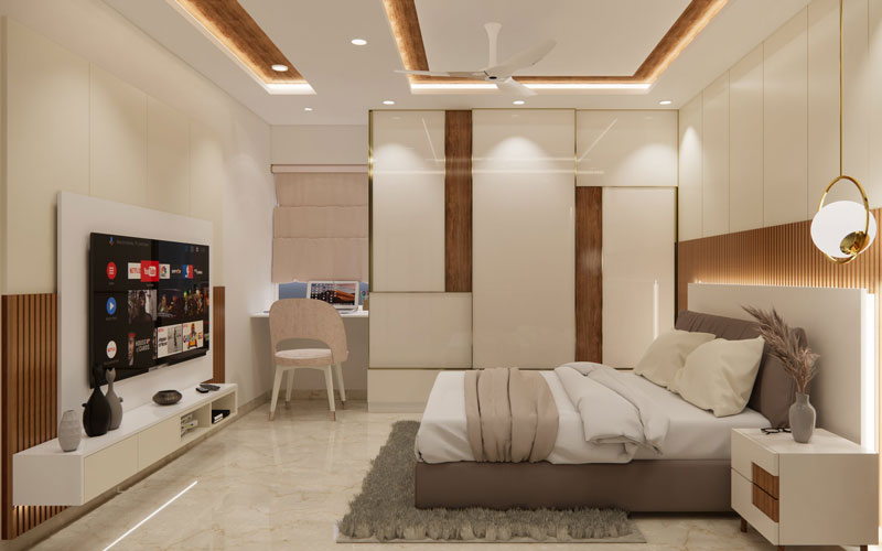 Top Bedroom Interior Designer In Pune, Kalyan, Maharashtra